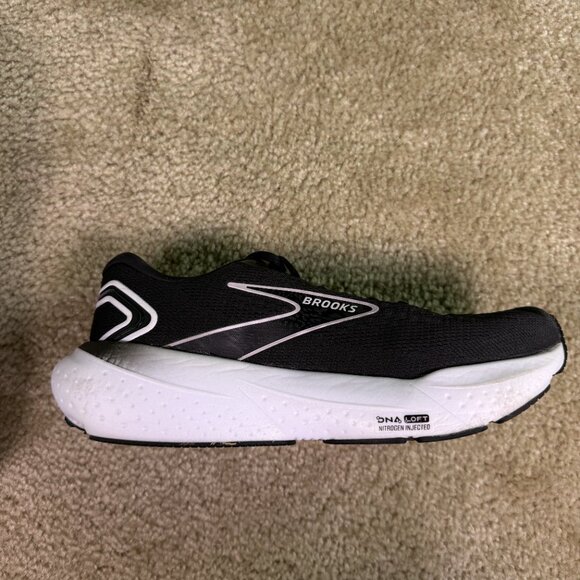 Brooks Glycerin GTS 21 Shoes Womens Size 8 Wide Black Running Road DNA Loft - Picture 5 of 12